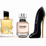 Kit Libre 90ml + L’Interdit 80ml + Good Girl 80ml – Conjunto com Três Perfumes Femininos